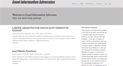 Desktop Screenshot of goodinformation.org